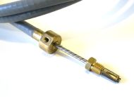 Complete Teleflex gearchange cable for French Lambretta LD models1955-'57