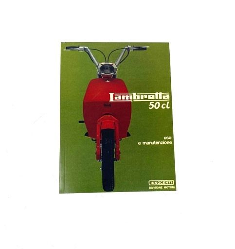 Libretto 'Uso e Manutenzione' Lambretta Lui 50C / CL
