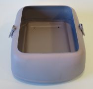 Bauletto posteriore (senza coperchio) per Lambretta D125 + D150