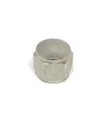 Dado cieco nichelato per cerchio ruota Lambretta C + LC + D + LD