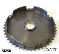 47T clutch bell sprocket crownwheel for Lambretta Lui 50cc