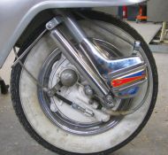 Kit completo Reverse pull per freno anteriore Lambretta LI + TV + Special + SX + DL + Serveta