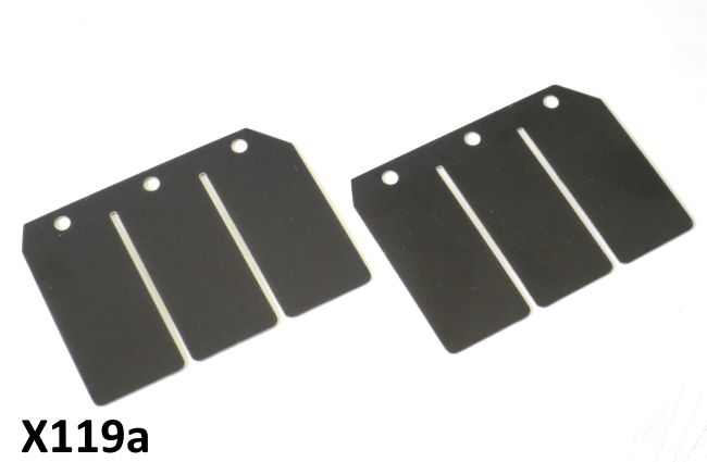 PAIR of high quality reed valve petals for Casa Performance reed valve X119