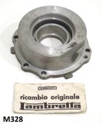Carter supporto cuscinetto lato volano Lambretta J + Lui. Versione per cuscinetto a rulli.
