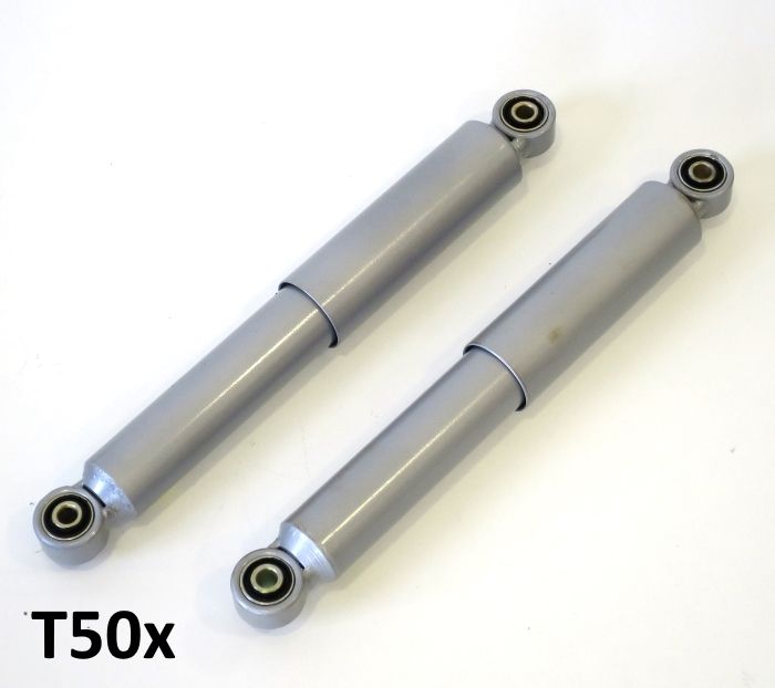 Coppia ammortizzatori anteriori per Lambretta LI + TV + SX + Special + DL + Serveta