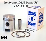 Piston Lambretta LD 125 '56 + LD 125 '57 (choice of size)