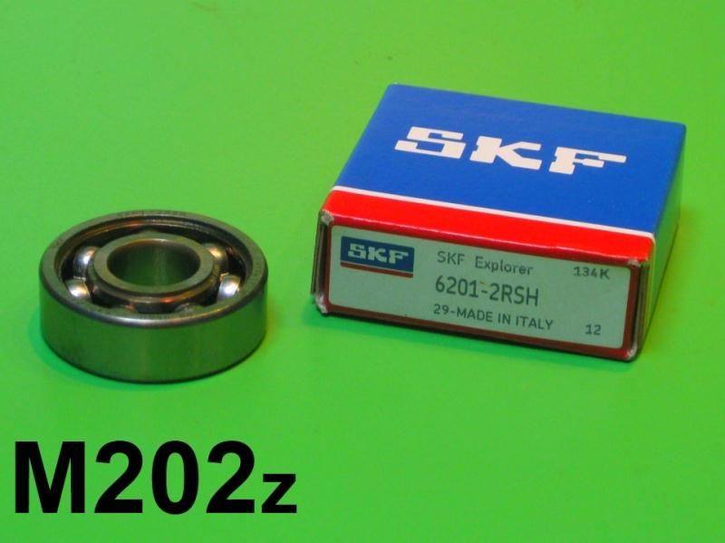Cuscinetto motore 6201 per Lambretta A + B + C + LC + D + LD + mozzo anteriore Lambretta LI + TV + SX + DL + J + LUI Serveta