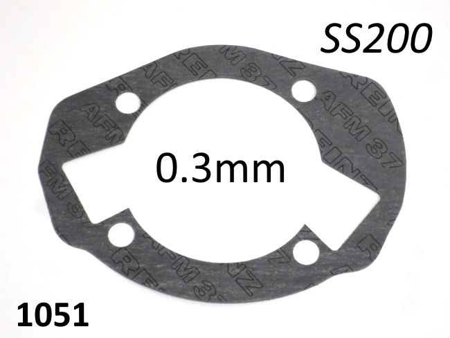 Guarnizione base cilindro 0,3mm per kit SS200 di Casa Performance