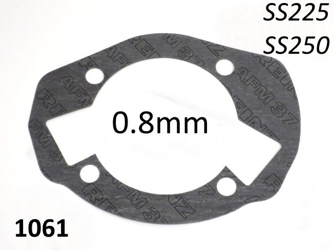 Guarnizione basamento cilindro 1,0mm per kit SS225 Casa Performance
