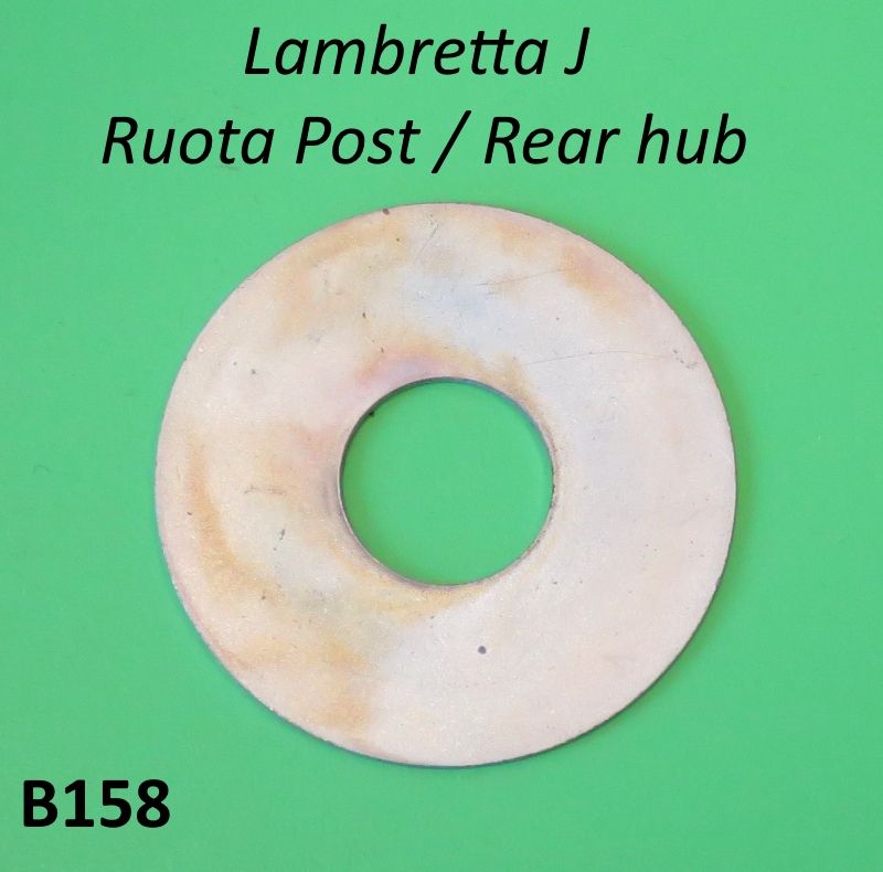 Lock hub washer for rear hub nut B94 for Lambretta J