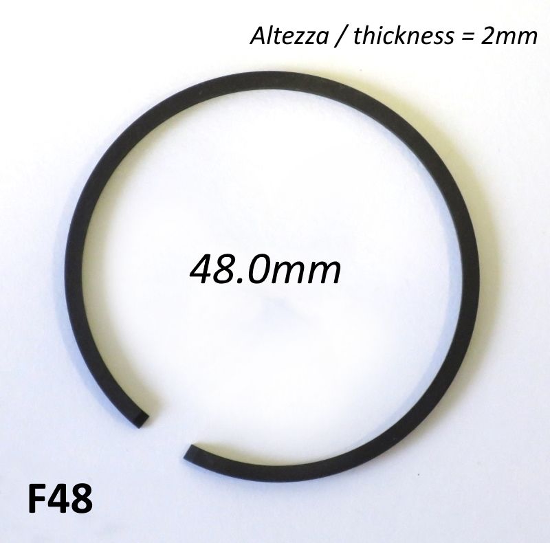 Fascia elastica (segmento) 48.0mm (altezza 2.0mm) tipo originale di alta qualità