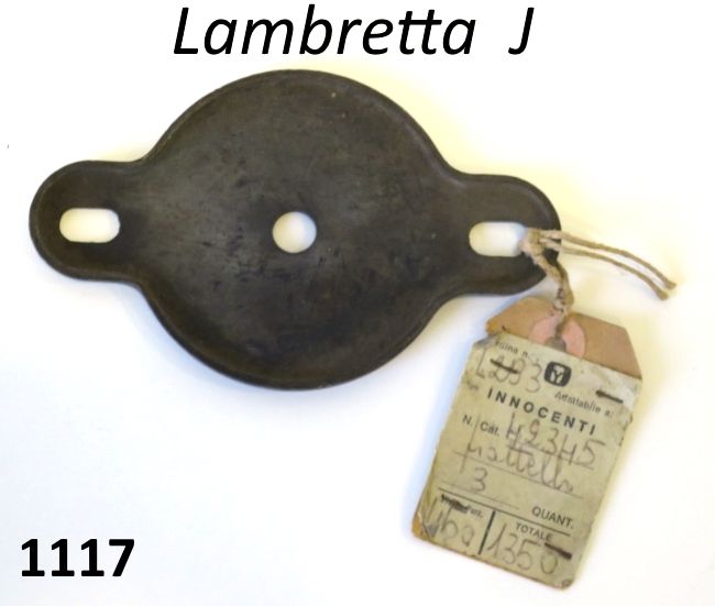 Rear shock upper plate Lambretta J