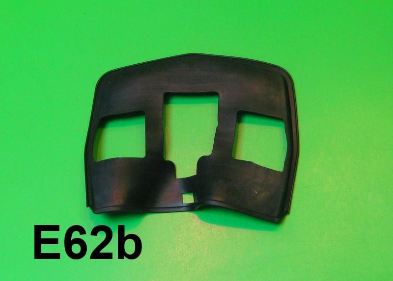 Guarnizione in gomma nera per fanale posteriore Lambretta DL + Serveta LI3