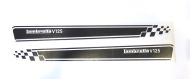 Kit adesivi fiancate laterali Nero Opaco Nuova Lambretta V Special