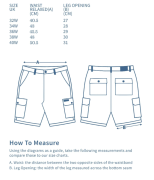 Pantaloncini Lambretta cargo blu navy