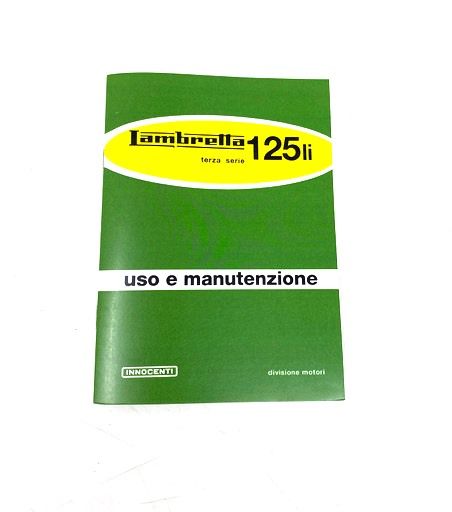Owners handbook Lambretta LI 125 S3