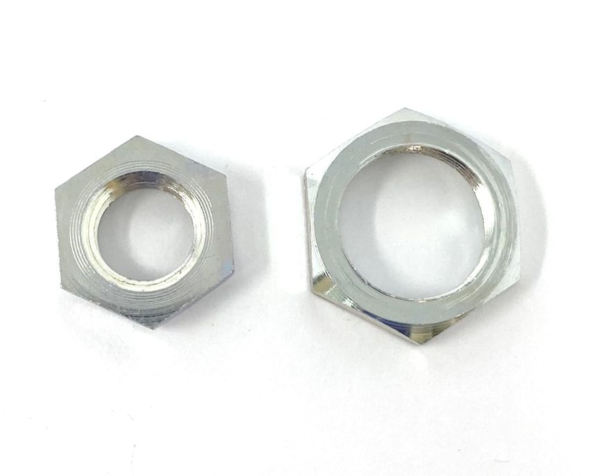 2 x special nuts for crankshaft + clutch bevel gears Lambretta A + B + C + LC