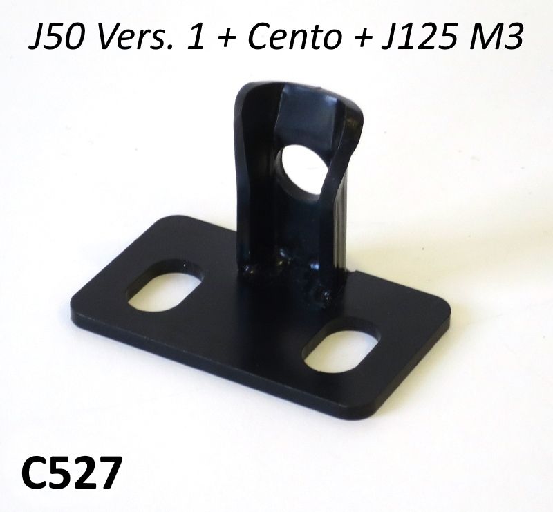Rear seat closure catch Lambretta J50 + Cento + J125 M3 (models from 1964 to mid 1966)