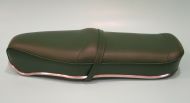 Sella RLC Pegasus Flatbase Verde, Versione BASSA, per Lambretta LI + TV + SX + Special + DL + Serveta
