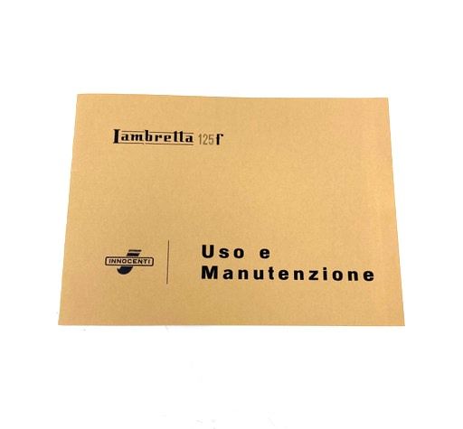 Owners manual Lambretta F