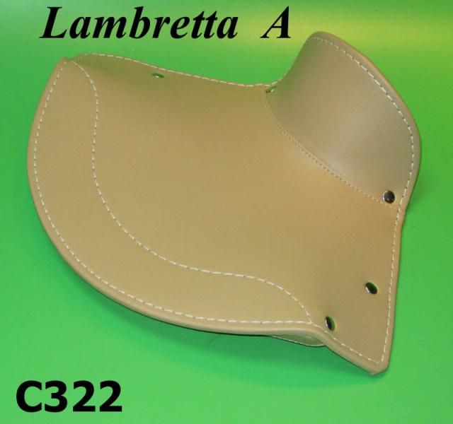 Front seat cover beige Lambretta  A Vers. 2