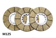 Clutch plates Lambretta A + B + C + LC + D + LD