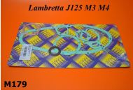 Kit guarnizioni motore Lambretta J125 M3 + Stellina M4