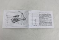 Libretto 'Uso e Manutenzione' Lambretta J Cento