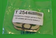 Kit fissaggio ganasce freno ant./post. Lambretta LI + TV2/3 + Special + SX + Serveta