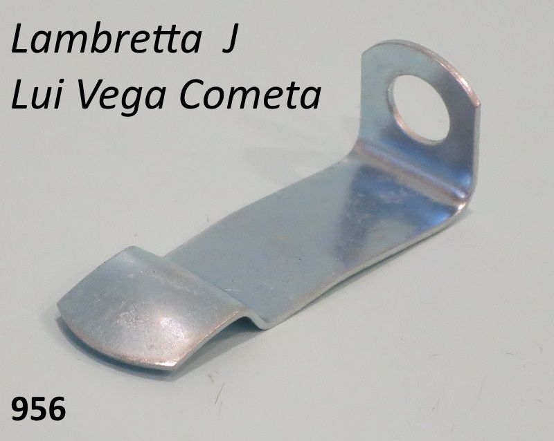Rear brake cable bracket Lambretta J + Lui