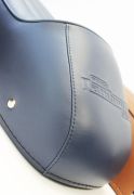 RLC Fastback Blue sports seat for Lambretta LI + TV + SX + Special + GP/DL + Serveta