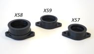Manicotto in gomma Casa Performance per carburatore Dell'Orto PHBL/PHBH 28-30mm per kit CP SS200 + SS225