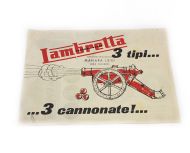 Brochure originale Lambretta S2 "3 tipi di cannonate"