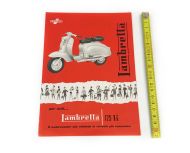 Brochure originale presentazione Lambretta S1 125cc