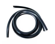 Bordo scudo in gomma colore nero per  Lambretta J50 Special