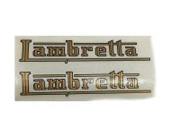 'Lambretta' petrol tank stickers Lambretta C + D + E + F