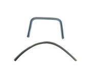Guarnizioni grigie per ponticello pedana Lambretta LI S1 / S2 / S3 (1962) + TV1 + TV2