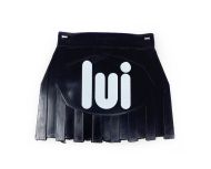 Rear mudflap Lambretta Lui - Black with LUI logo