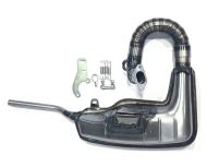 Marmitta Clubsport - Collettore Standard - Lambretta LI + TV2/3 + SX + Special + GP/DL + Serveta