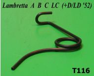 Front brake operating arm return spring Lambretta A + B + C + LC