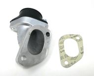 Collettore aspirazione Casa Lambretta X12 per carburatori 24/25/26mm per kit Casa185 + Lambretta 125/150/175cc