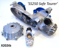 Casa Performance SS250 Safe Tourer partially assembled engine Lambretta S1 + S2 + TV2 + S3 + TV3 + Special + SX+ DL + Serveta