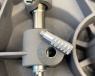 Casa Performance X830 Lambretta Vega + J sidecasing - Silver