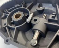 Casa Performance X830 Lambretta Vega + J sidecasing - Silver