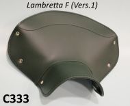 Copertina sella anteriore o posteriore verde per Lambretta F Vers.1
