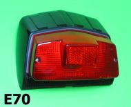 Completerear light unit for all Lambretta DL/GP