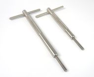 T bar extractors, magneto housing and end plate, pair, MB
