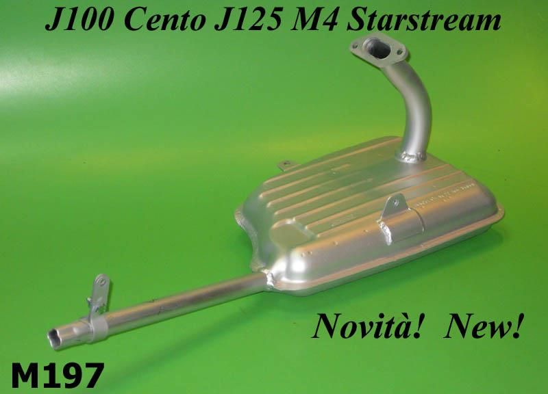 Marmitta Innocenti replica Lambretta J Cento + J125 M3 + Stellina M4