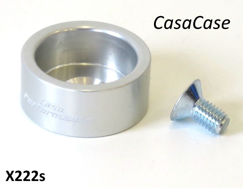 Bumpstop support housing (anodised SILVER) for CasaCase engine case