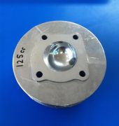 125cc cylinder head ambretta LI + Special + DL + Serveta